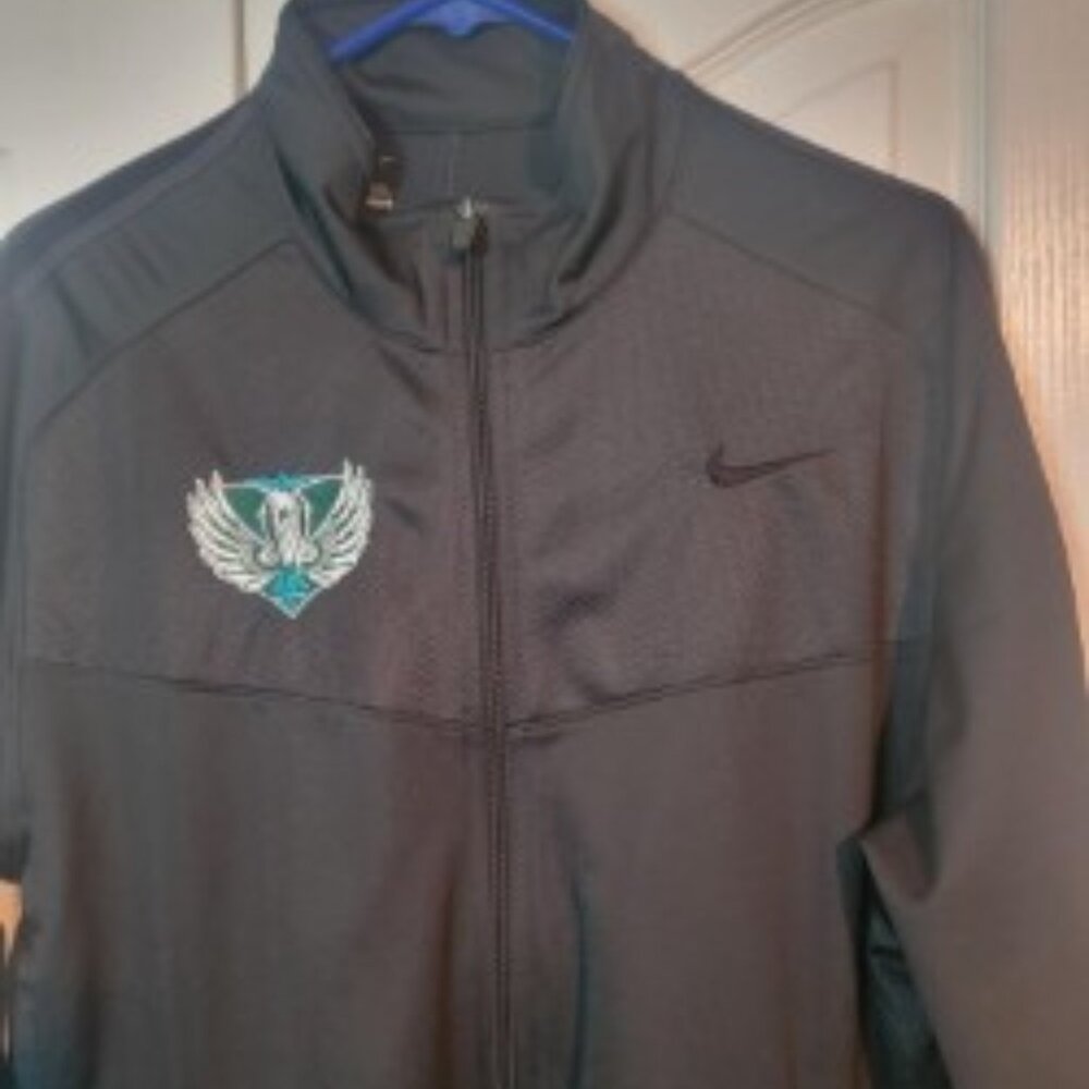 Men’s Nike Black Jacket – Large, Pelican Logo